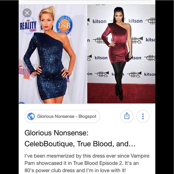 Brian Lichtenberg”Pam's True Blood" vixen dress - Picture 7 of 8